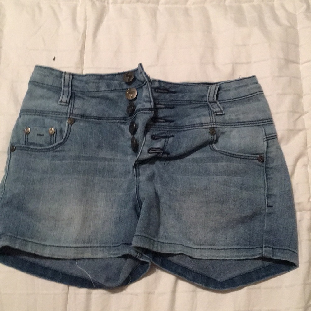 high waisted shorts